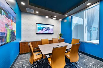 Conference room & private offices